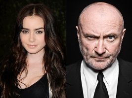 я больший фанат этого дуэта "отец&дочь" - Фил Коллинз и его дочь Лили