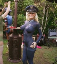 Потрясающий боди-арт на женском теле