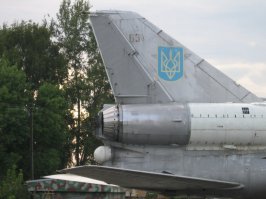 А вот собственно с Полтавского музея. Пушка Ту-95 и пушка ту-16