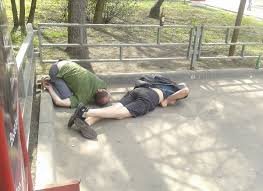 Адепты алко-йоги!!!!