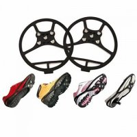 Накладки на обувь против скольжения №7 - ерунда полная, если уж нужно очень и на то как это выглядит все равно, есть специальные шипы, себе взял вторые