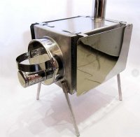 я для походов покупал вот такой вариант - очень эффективная вещь, простая и регулируется тление - если грамотно все сделать - то при одной загрузке дров - всю ночь спишь в тепле