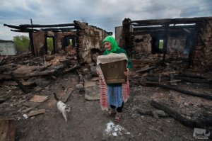 Измученная собака много часов боролась за свою жизнь и была спасена