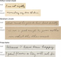 Программа, которая может подделать любой почерк