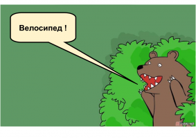 Велосипед и прекрасные девушки