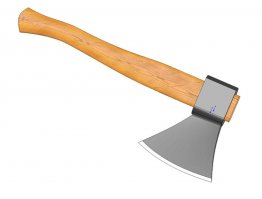 На, держи. Будешь и отёсанная, и отшлифованная, а заодно и не такая тупая.