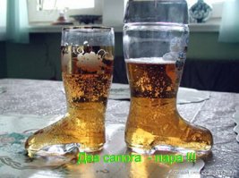 Пиво в кедах