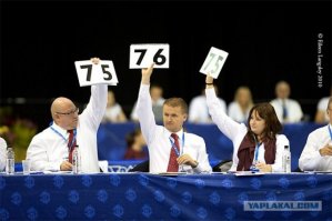 Техничное приземление наездника