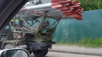 Воронеж. Фотографировала из машины, поэтому смазанно.