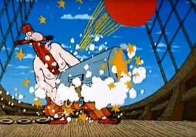 Помню-помню  Ржал как бешеный. Особенно тащился от пирата, который был сначала Чапаевым, потом - Рэмбо