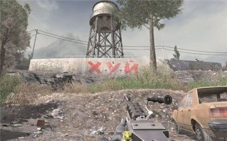 Старый добрый Call of Duty))) А вообще удивляло всегда это количество ляпов в их играх и в кино. Америка - многонациональная страна, там наших, русских людей просто до хрена в каждом более-менее крупном городе. Ничего не стоит найти любого русского, дать ему 100$ и попросить отредактировать всю эту бредятину, которую они лепят) Но нет, почему-то экономят)