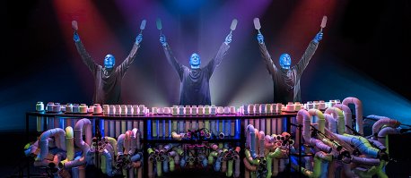 Автор что что он изобрел? Ты это скажи Blue Man Group