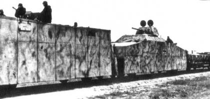 Шасси 34-76, как известно, использовались в качестве МЭ и тягачей, как шасси для флакпанцеров, в качестве полигонных артиллерийских мишеней. Бронепоезд Михаель (Panzerzug XXII), отметившийся под Курском, был оснащен башней 34-76.