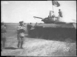 ну, трофейными танками (конкретно 34-76) немцы еще и делились со своими союзниками. По крайней мере 3 были переданы финнам. А это итальянцы: