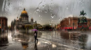 Обычный питерский день.
Весна, лето, осень, зима.
