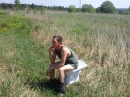 Выйдешь в поле, сядешь....