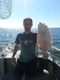 Вот эту камбалу в понедельник взял))