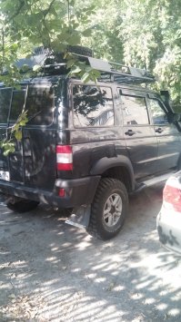 Сфотал на уазике