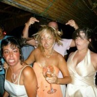 Это вовремя отвязной вечеринки.