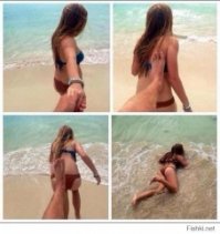 Гламурная фотосъемка азиатской модели со спецэффектами