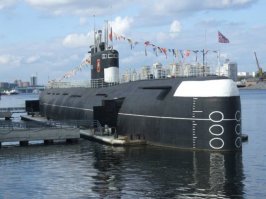 В Москве в Тушино на Химкинском водохранилище находится Музей - подводная лодка Б-396 проекта 641Б. Там же находятся экраноплан «Орленок» и катер на воздушной подушке «СКАТ»; развернута экспозиция на площадках боевой техники ВМФ. 
+7 (926) 522-15-96. вт,ср 11:00–19:00; чт 13:00–21:00; пт-вс 11:00–19:00.(Третий выходной каждого месяца посещение бесплатное).ул. Свободы, вл. 52-56м. Метро Сходненская. 7 минут по Химкинскиму бульвару.