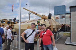 2014 год - Бумеранг тогда, еще на 9 мая не показали, а в Жуковском он стоял!