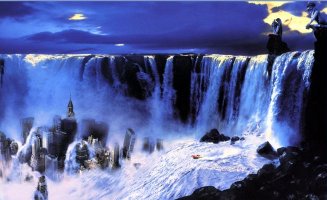 15 зловещих фотографий затонувших городов и деревень со всего мира