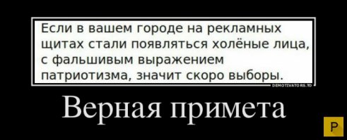 Выборы, выборы... Кандидаты молодцы