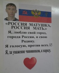 Пойду голосовать за этого чувака.