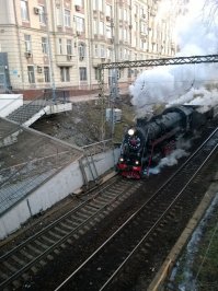 Москва, Басманная улица, прошлой весной.