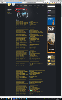 ну что за человек, есть он в списке. Достаточно Ctrl+F нажать и ввести в поиске. Специально скрин вставлю.