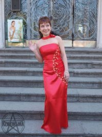 У меня было красное)