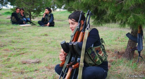 В Сирии погибла "курдская Анджелина Джоли"