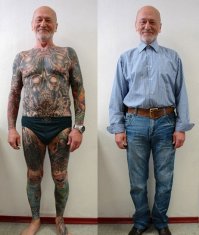 Самые татуированные пенсионеры