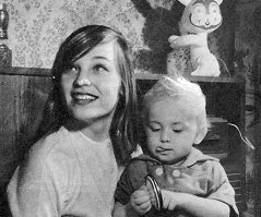 Светлана Светличная с сыном