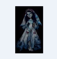 Кстати, вот эта "кукла" на последнем фото - вовсе и не кукла, а героиня мультфильма Тима Бёртона "Труп невесты". И зовут её Виктория. К Монстр Хай она не имеет никакого отношения. Это раз.
Два. Я заметила одну тенденцию: чем громче родитель(-ница) кричит "О, ужас!!!", "Извращение!!!", "Кошмар!!!", "Дичь!!!", тем сильнее её ребёнок вожделеет подобные игрушки. Я абсолютно ровно дышу к подобным куклам. Мне они абсолютно не претят. И моя дочка к ним равнодушна, хотя мультфильмы Монстр Хай она смотрит. Она сама отказывается, когда я предлагаю купить ей, к примеру, Спектру Вондергейст или Дракулауру. А вот у моей подруги ситуация противоположная: она ахает и охает, кричит "Жуть!", "Кошмар!", "Фубля!", "Извращенческий маразм!" и покупает при этом дочке куклу за куклой.