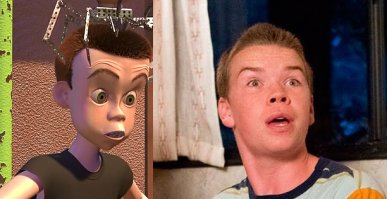 Вот по моему очень даже похожи :) Слева "История игрушек" справа "Мы Миллеры".