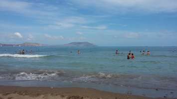 вот еще фото пляжа в Новом Свете, другой ракурс.