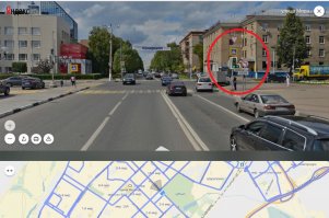 На втором видео вообще нет левого поворота.