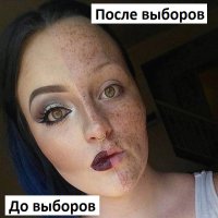 ... всегда актуальный макияж :)