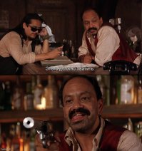 Возьмите соломинку и натрите о её о бармена. Не важно уже будет крутится ли соломинка, зато удивлению бармена не будет предела.