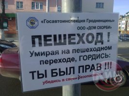 Пешеходы тоже хороши. Краем уха где-то услышали, что на зебре их должны пропускать, так давай теперь перед самым носом выскакивать, иногда даже несмотря по сторонам. А про собственную безопасность не думают. "Ведь зебра жеж".