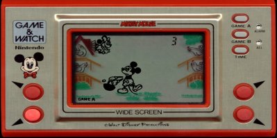 Вот оригинал. А про волка с яйцами википелия пишет "Является неофициальной копией и аналогом Nintendo EG-26 Egg из серии Nintendo Game & Watch." Вот как по модному воровство называется - неофициальная копия...