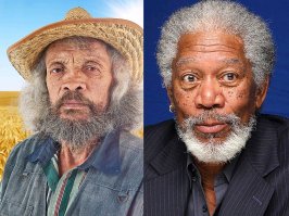 Недавно фоткался у меня местный мужичок в шляпе, на портрет с заменой фона. Долго думал кого же он мне напоминает.