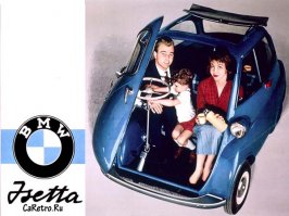 На БМВ? На таком?
А нет, на голубом же...