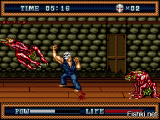 Забыли это (была самой первой моей игрой на сеге): Splatterhouse 3