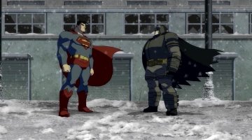 Неплохой экскурс по волнам бэт-стории.
Только одно малость огорчило. Если уж решили вспоминатьи анимационные похождения мистера Уэйна, то почему ограничились лишь лего-версией.
Костюм, в котором был повержен криптонец, появился в одной из анимационных лент много раньше. Бетмен: Возвращение легенды эп.2.
Правда там рукокрылому миллиардеру уже много годиков, но это не мешает ему ставить всех и вся на свои места.
Понимаю, что все костюмы из все сериало-полнометражек не вспомнить, но этот был весьма недурен, учитывая его потенциал.