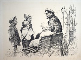 У нас в садике такая картина висела в холле :)