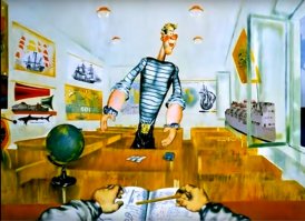 - Лом. Хотите изучить навигацию на отлично?
- Хочу.
- Тогда пойдете со мной в кругосветное плавание на парусной яхте.