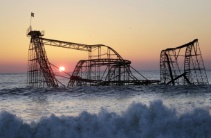 Аттракцион Jet Star, Нью-Джерси.